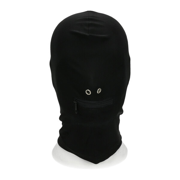 Kopfmaske mit Reißverschluss