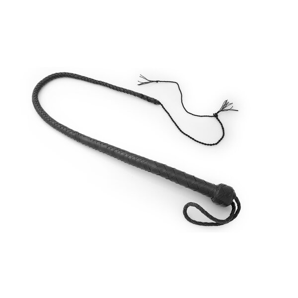 Peitsche Bull Whip Gerte mit Crocker