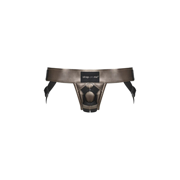 Strap-On-Me - Leatherette Harness Curious