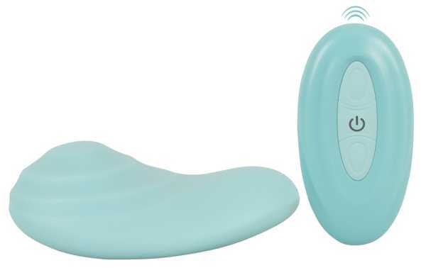 RC Panty Vibrator Silikon-Auflegevibrator mit Fernbedienung Türkis