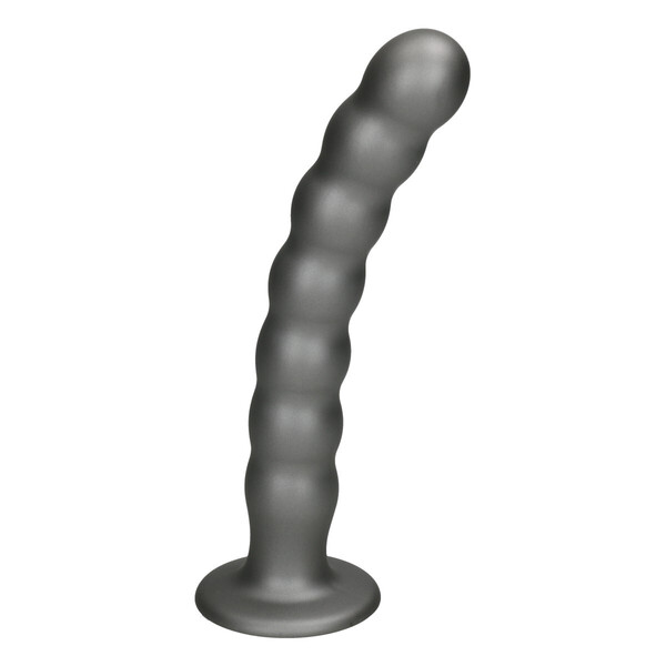 Beaded Strap-On Dildo