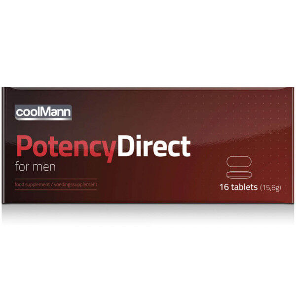 CoolMann Potency Direct 16 Tabs - Soforteffekt