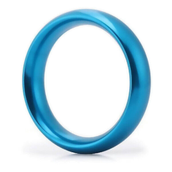 Blue Alu Donut Ring