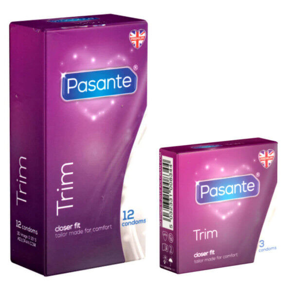 Pasante Trim Tight Fit Condoms