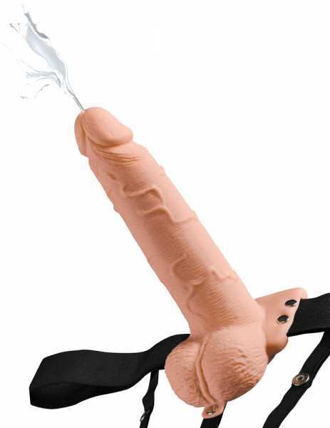 Strap-on Dildo Hollow Squirting Fetish Fantasy 7,5 Natur