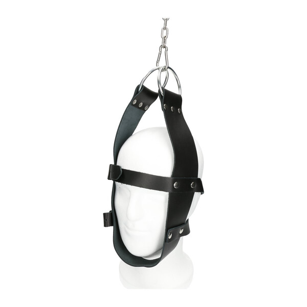 Streckmaske aus Leder
