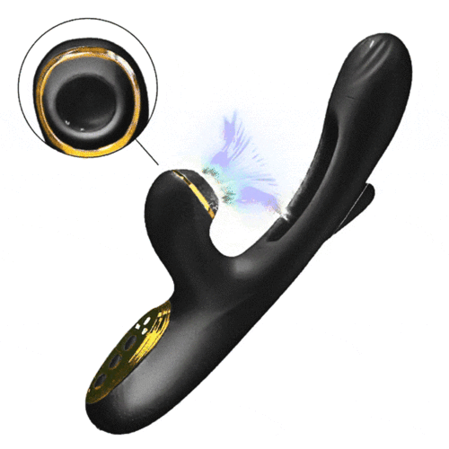 Naraku 3 IN 1 Saugen-Flapping Vibrator G Punkt Klitoral Stimulator mit 7 Modi Massager