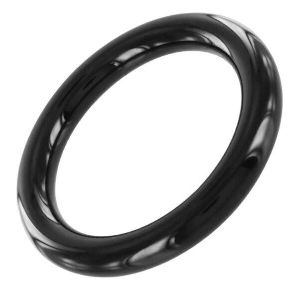 Black Stainless Steel Cock Ring
