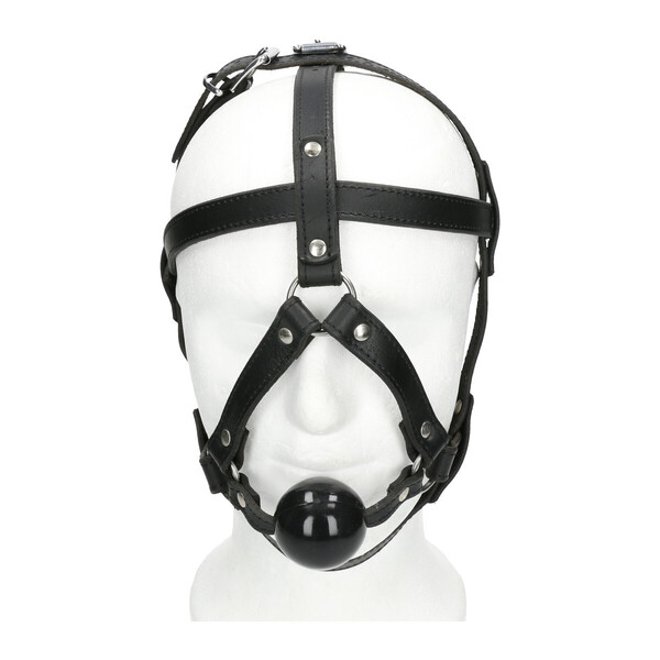 Leder-Harness mit Ballknebel