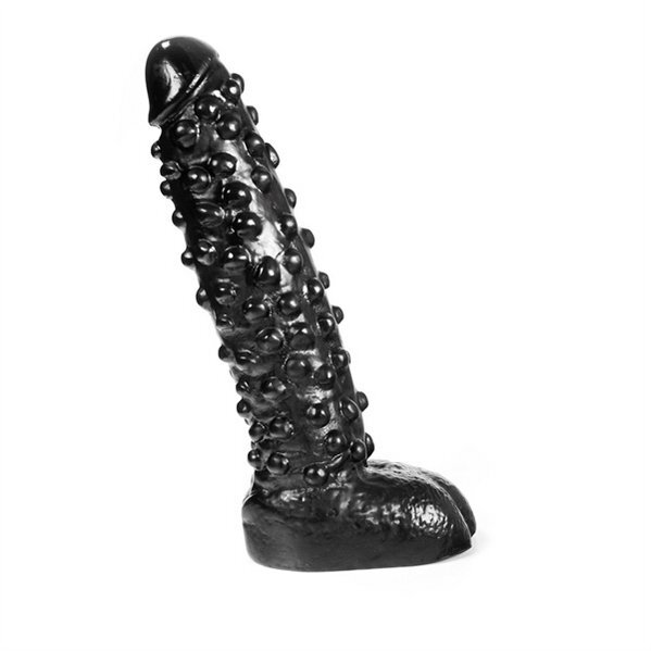 Tonguebiter Dildo Large Black 6,6 cm x 28 cm