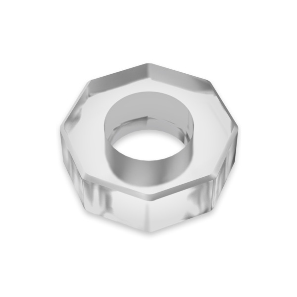 POWERING - super flexibler Cockring transparent