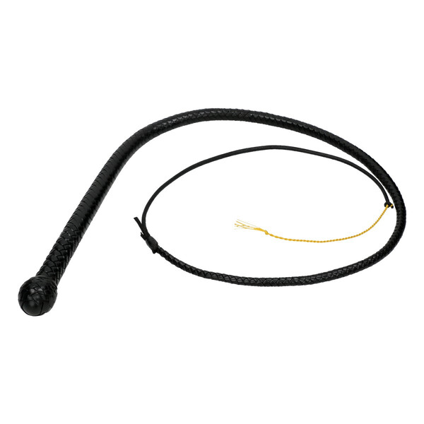 hochwertige Bullwhip aus Hirschleder, Handarbeit
