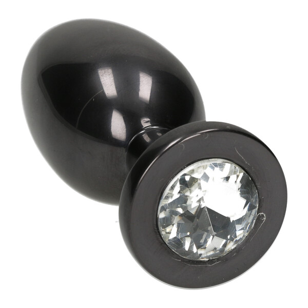 Eufory Crystal Flare Plug - Black Silk