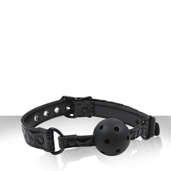 Sinful Ballgag, schwarz