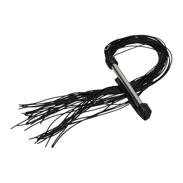 Lederflogger mit schmalem Metallgriff