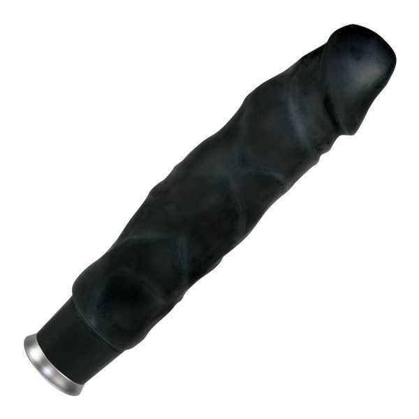 Vibrator Nature Skin Big Vibe Schwarz