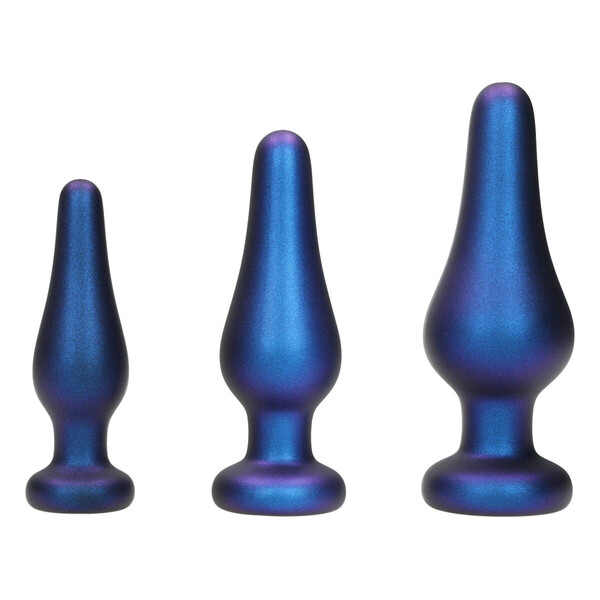 Hueman Comets - Analplug-Trio aus Silikon