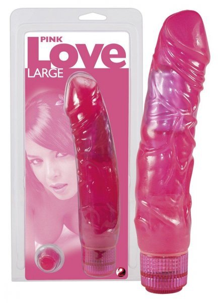 Sehr biegsamer Vibrator in pink