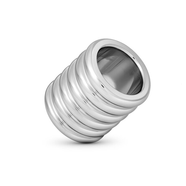 Besonders breiter Cockring aus Edelstahl, Ø 22 bis 35 mm