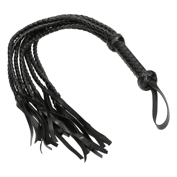 geflochtene Riemenpeitsche
