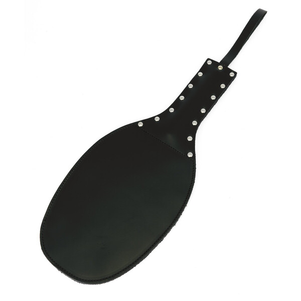 Leder Paddle mit Nietenverzierung